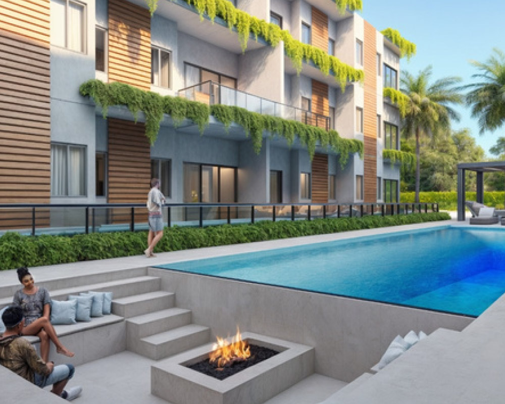 amenidades proyecto residencial vista cana area comun