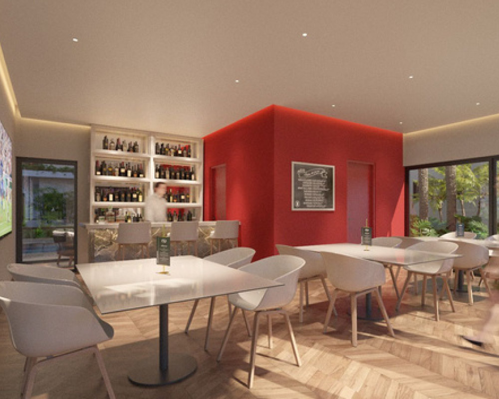 amenidades proyecto residencial vista cana bar