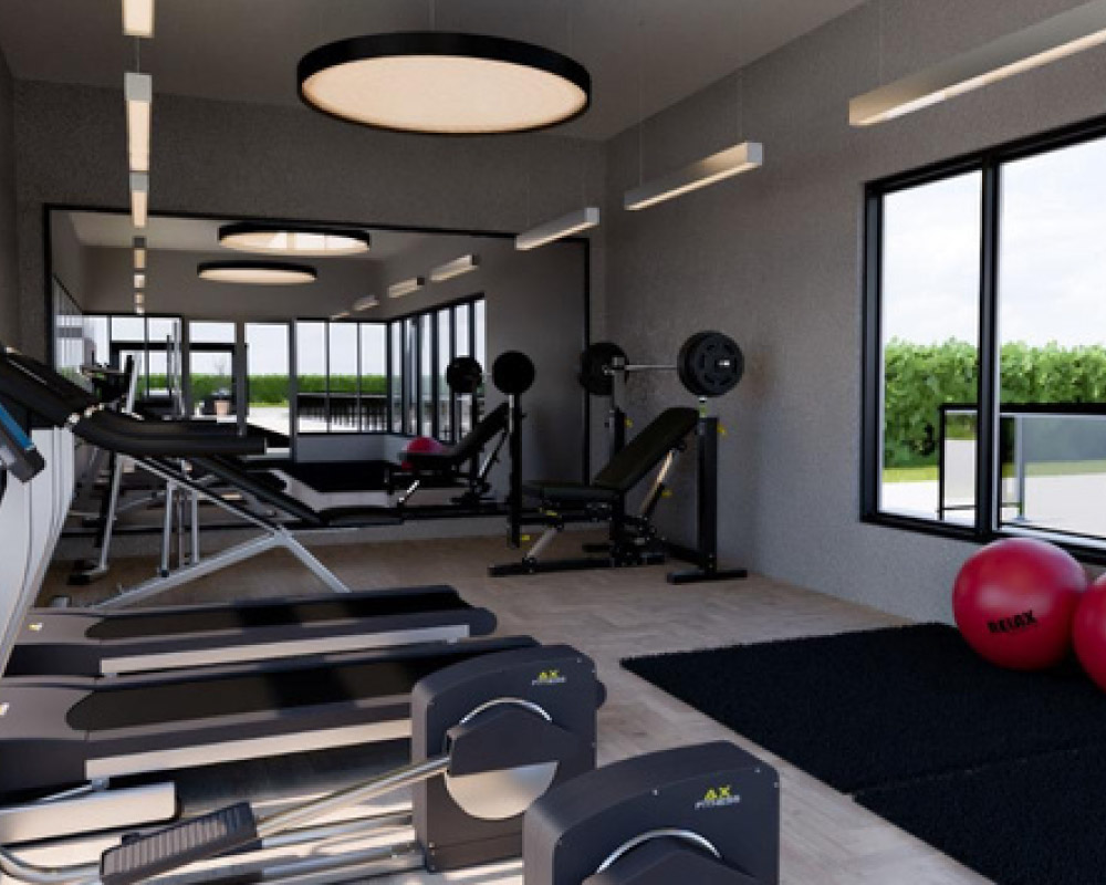 amenidades proyecto residencial vista cana gym